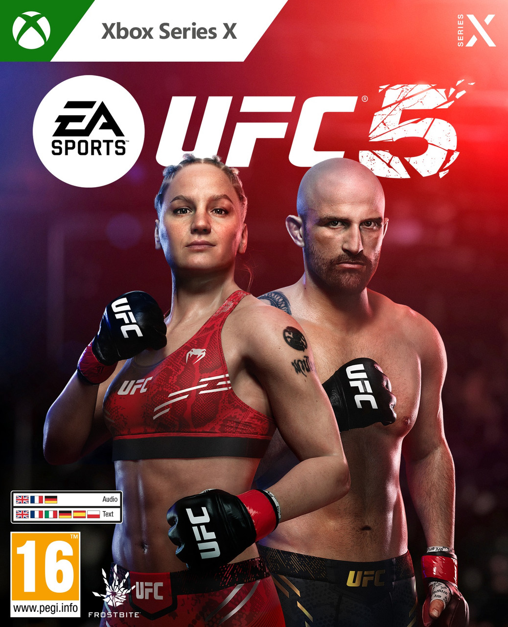 Диск з грою EA Sports UFC5 [BD диск] (Xbox Series X)