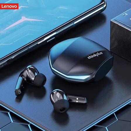 Бездротові навушники Lenovo GM2 Pro Black. Lenovo Thinkplus Live Pods GM2 pro, фото 2