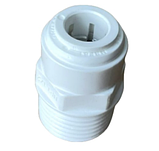 Фітинг прямий трубка 3/8" - різьблення 1/2" для фільтрів води, фото 8