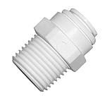 Фітинг прямий трубка 3/8" - різьблення 1/2" для фільтрів води, фото 7
