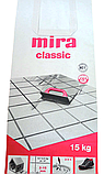 Затирка фуга Mira Classic №123 (Mira Project) для клінкерної та звичайної плитки каменю колір антрацит мішок 15 кілограмів, фото 4