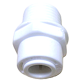 Фітинг прямий трубка 3/8" - різьблення 1/2" для фільтрів води, фото 4