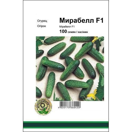 Огірок Мірабелл F1 (Seminis) 100 насінин, фото 1