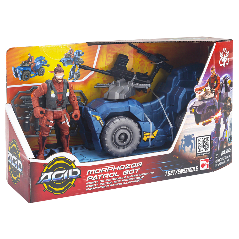 Ігровий набір A.C.I.D. МорфоЗор Патрульний робот 535003, фото 1