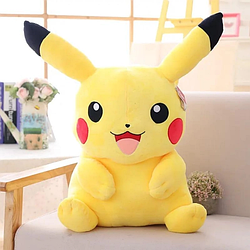 М'яка іграшка Пікачу, дитяча подушка-антистрес — 45 см жовта