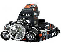 Налобный аккумуляторный фонарь BL-RJ-3000, фонарик на голову, налобный фонарь для рыбалки