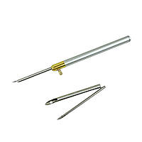 Голка для килимової вишивки ручна, ручка для вишивки + 3 голки