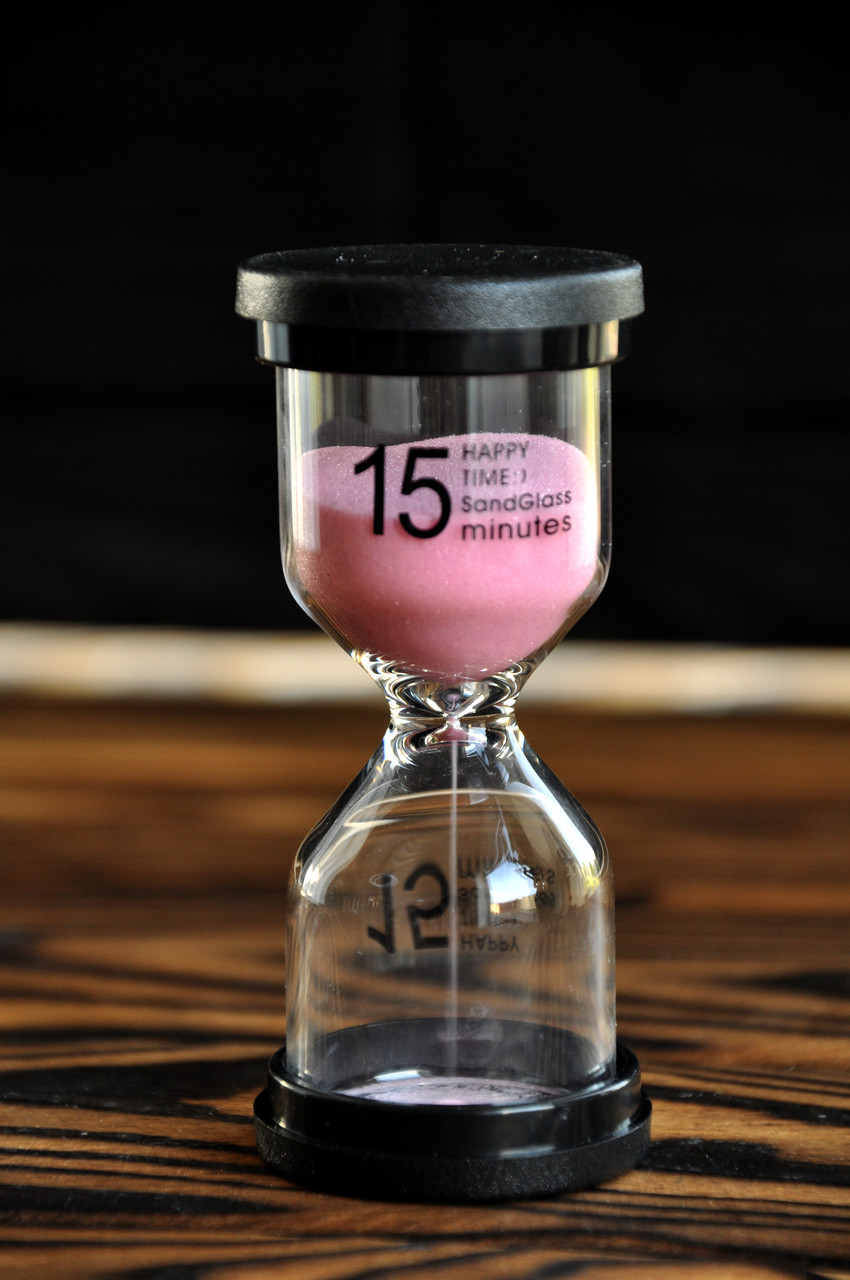 Пісочний годинник на 15 хвилин, фото 1