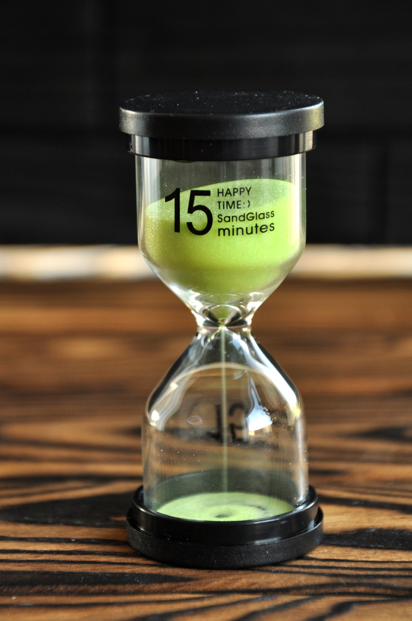 Пісочний годинник на 15 хвилин, фото 1