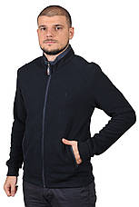 Кофта чоловіча Le Gutti 23-1696-02 темно-синя 2XL, фото 4