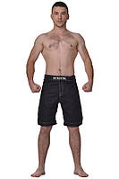 Шорти MMA Berserk Sport Legacy Чорний + size (на резинці) S(30)