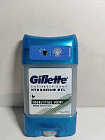 Гелевый дезодорант-антиперспирант Gillette Eucalyptus 48hr, 70мл