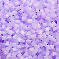 Бісер рубка сатин 2 мм 25 г Лавандовий