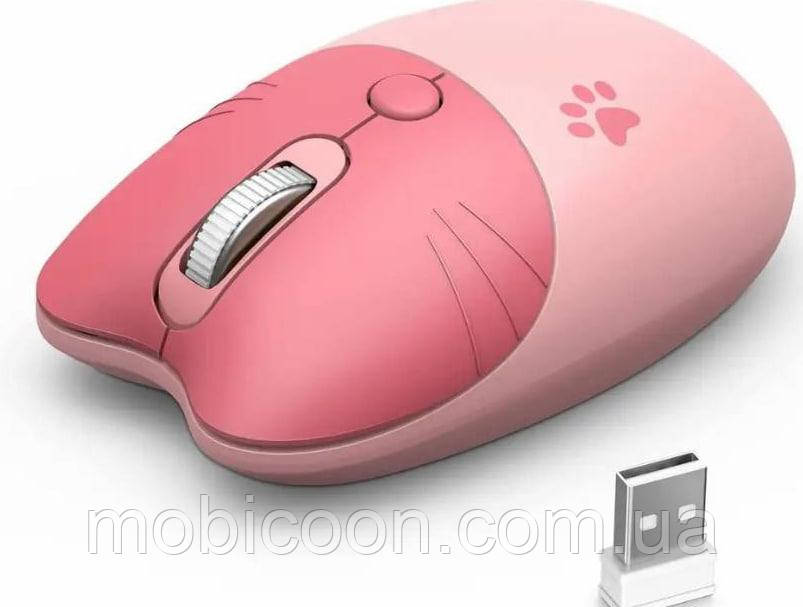 Бездротова Bluetooth мишка Mofii Cute Cat для дівчаток, фото 1