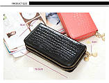 Гаманець жіночий чорний, фото 5