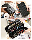 Гаманець жіночий чорний, фото 7