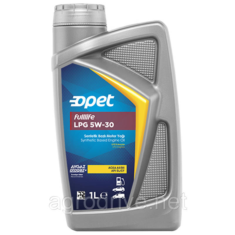 Олива моторна Opet FULLLIFE LPG 5W-30 синт 1л FULLLIFE LPG 5W-30 1L