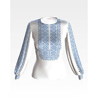 Набір для вишивання нитками Барвіста Вишиванка заготовки жіночої блузки — вишиванки Роса БЖ1105Бннi