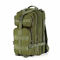 Армійський рюкзак унісекс, рюкзак 30 л Олива, військовий наплічник тактичний з поясом