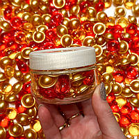 Мікс з трьох видів капсул для волосся Sevich (червоні, оранжеві, золоті), 40 шт