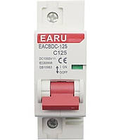 Автоматический выключатель  EARU EACBD-125A DC 1000 В 1P