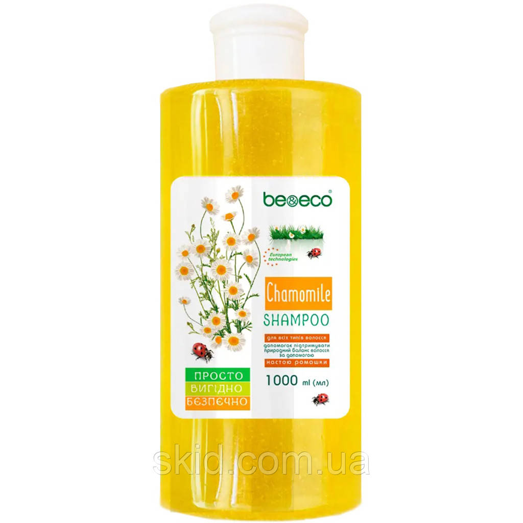 Шампунь для волосся Be&Eco (Ромашка / Кропива) 1 л