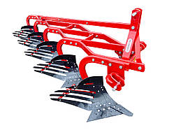 Плуг навісний ексцентричний (UNLU) ППН 5-ти корпусний з пір'яними відвалами