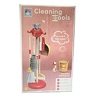 Дитячий набір для прибирання, стійка, набір для прибирання, уп 24,2*14,2*40см (WY505-2), фото 2