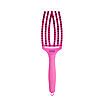 Щітка для волосся Olivia Garden Finger Brush Combo Medium ThinkPink 2023 Neon Purple LE (ID1806), фото 2