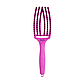 Щітка для волосся Olivia Garden Finger Brush Combo Medium ThinkPink 2023 Neon Purple LE (ID1807), фото 2