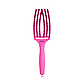 Щітка для волосся Olivia Garden Finger Brush Combo Medium ThinkPink 2023 Neon Purple LE (ID1806), фото 2