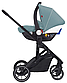 Коляска універсальна 3 в 1, CARRELLO Alfa+ CRL-6508 3in1 Parrot Green, зелена, Карелло Альфа +, фото 4