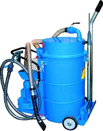 Промышленный пылесос FS-216 DE для сбора металлической стружки и [СОЖ ...