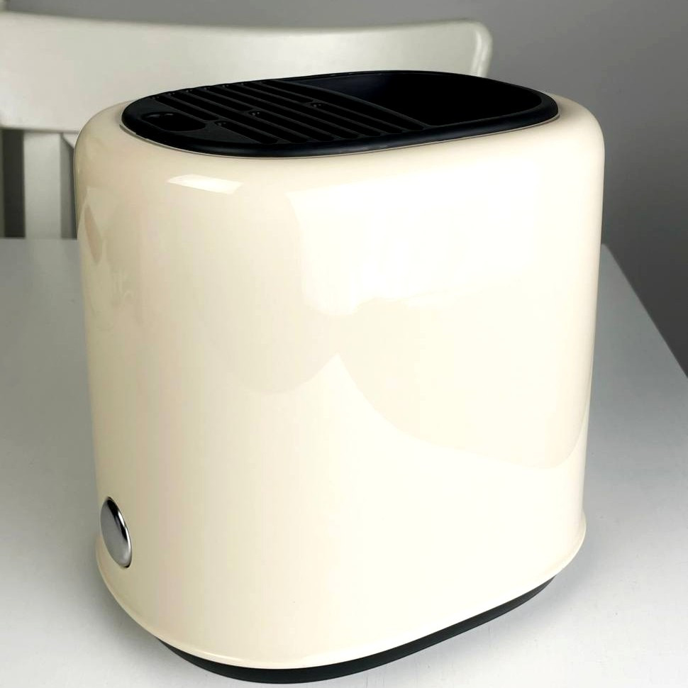 Браш-підставка для ножів і кухонного приладдя Кремова