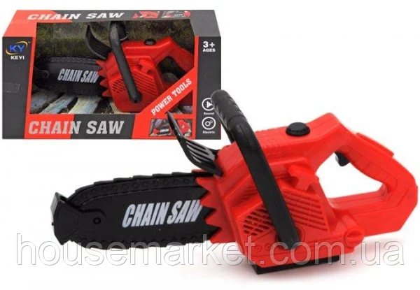 Дитяча ігрова бензопила зі звуком і світлом, KY1068-109 - фото 1 - id-p2002237255