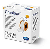 Пластырь фиксирующий на бумажной основе Omnipor 2,5 см х 5 м