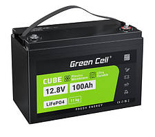 Акумулятор Green Cell CAV05 LiFePO4 12.8V 100Ah , Гарантія