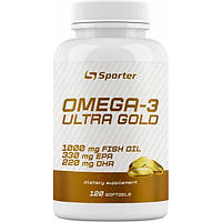 Рыбный жир Sporter Omega-3 Ultra Gold 120 softgel
