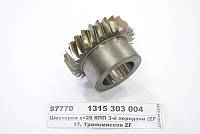 Шестерня z=26 КПП 3-й передачи (ZF EcoSplit III - 16S151) 1315 303 004 1315303004