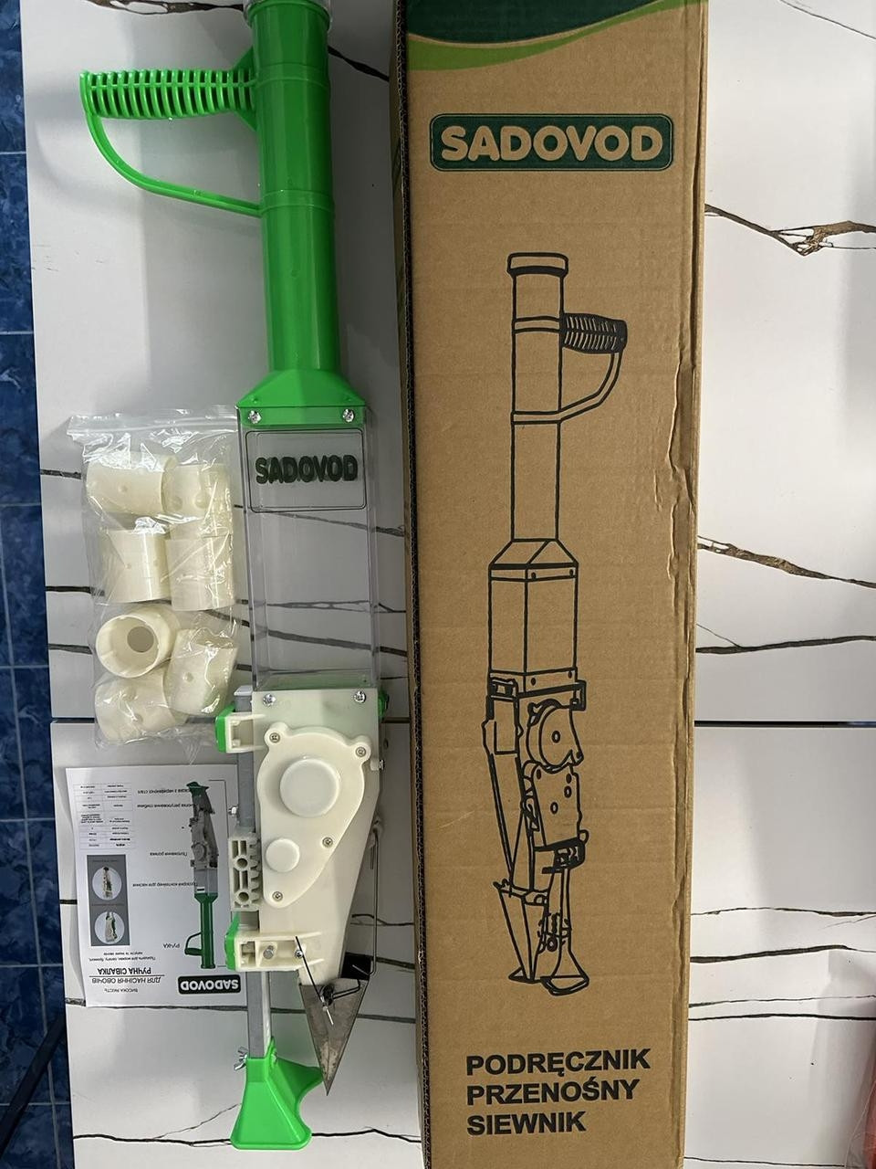 Ручна сіялка (саджалка) SADOVOD для насіння моркви, брокколі, капусти, салату і т. д.), фото 1