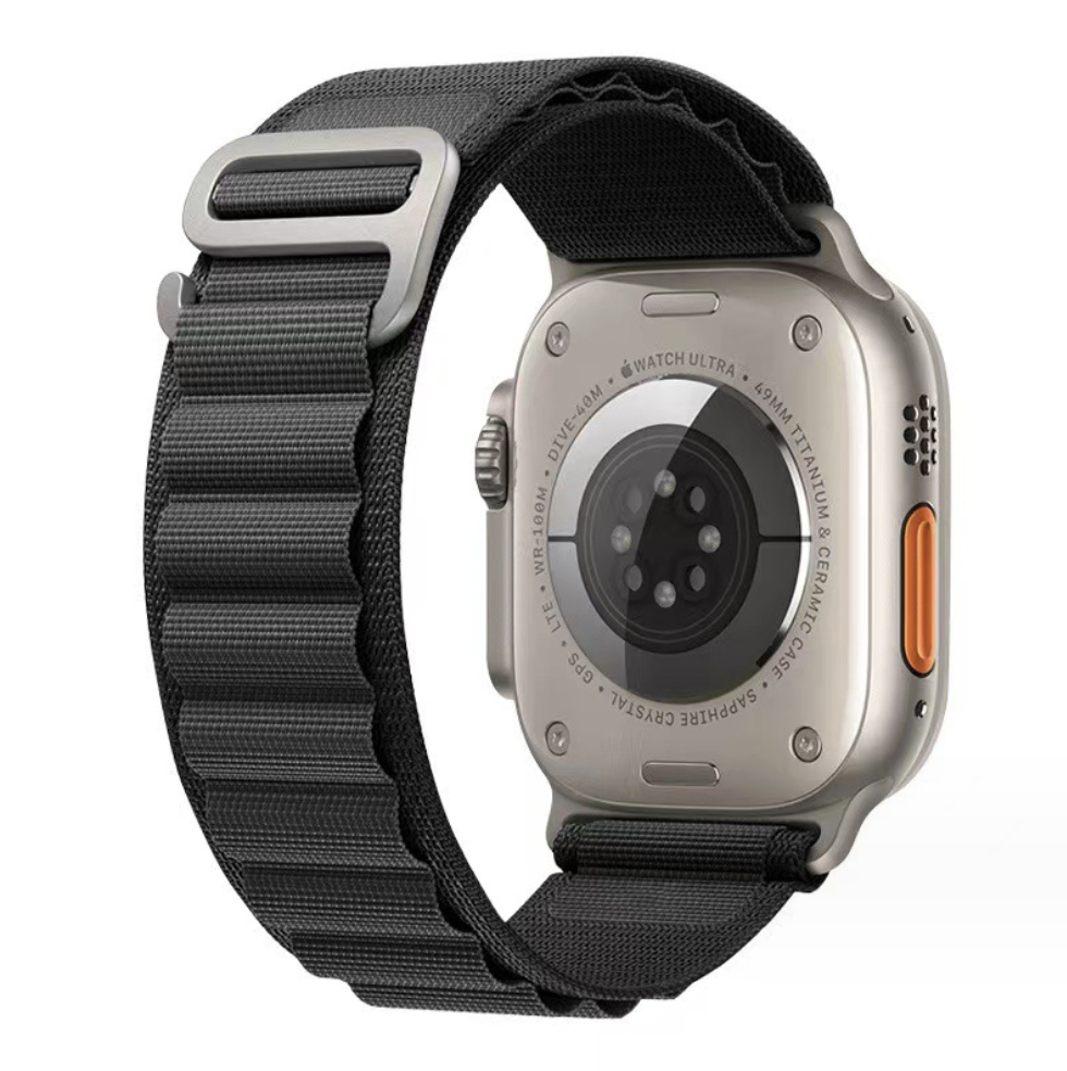Ремінець BPNK Alpine Loop Black для Apple Watch 49mm | 45mm | 44mm | 42mm