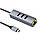 Хаб USB Hoco HB34 4 in 1 Gigabit Ethernet adapter (Type C to 3*USB3.0 + RJ45) сірий, фото 3