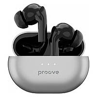 Proove Woop TWS ANC Вакуумные Bluetooth Наушники с микрофоном |BT5.1, 4H| Серый-Черный