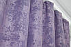 Штори жакард (2шт. 1,5х2,7м.) колекція "Sultan XO" Туреччина. Колір лавандовий. Код 1285ш 33-0132, фото 8