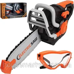 Дитяча ігрова бензопила з окулярами, звуком і світлом, 778-2 - фото 1 - id-p2002238891