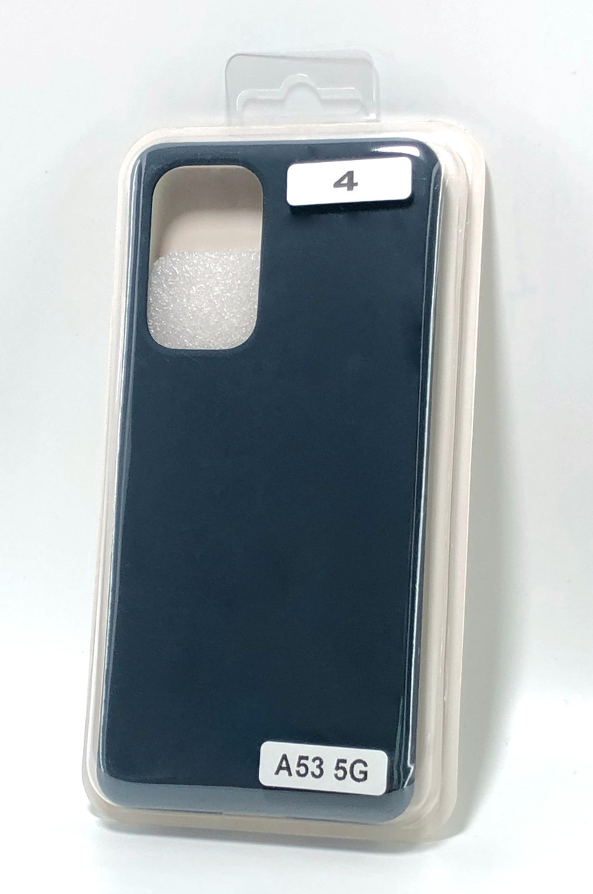 Чохол для телефону Samsung A53 (5G) Silicone Original FULL №4 Midnight blue (4you)