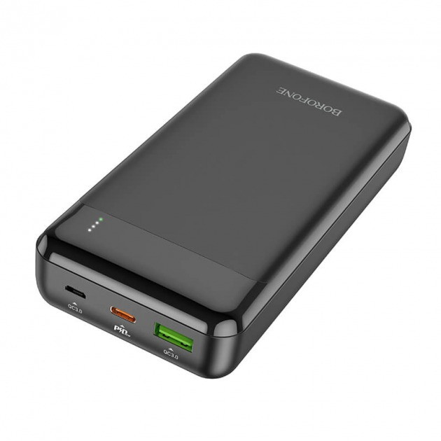 Павербанк Power Bank 20000mAh BOROFONE BJ19A Incredible PD20W+QC3.0 black