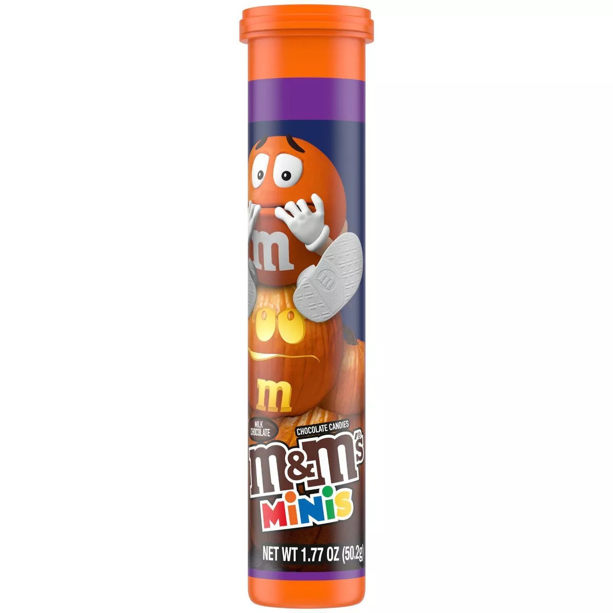 Драже M&M's Minis Halloween Milk Chocolate Minitube 50.2 g, фото 1