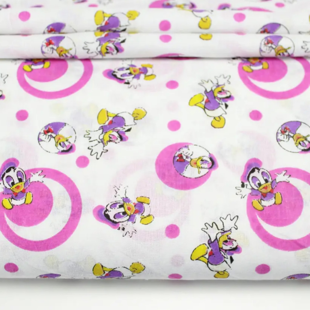 Ситець 100% хб "Скрудж Макдак" на білому тлі № с-0105, фото 1