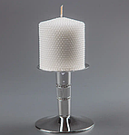 Весільна Свічка подарункова 8 см колір білий 036Q